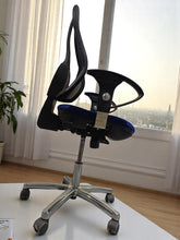Scaun ergonomic Topstar Blue, spatar mesh negru - second hand